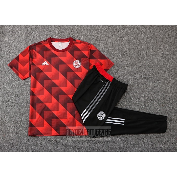 Chandal del Bayern Munich Manga Corta 2022-2023 Rojo